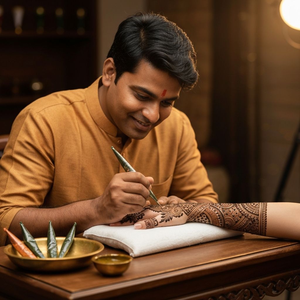 Mohit Kumar - Professional Mehndi Artist in Bharatpur